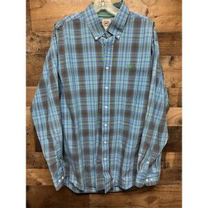 Cinch‎ Men's Long Sleeve Button Up Size Large